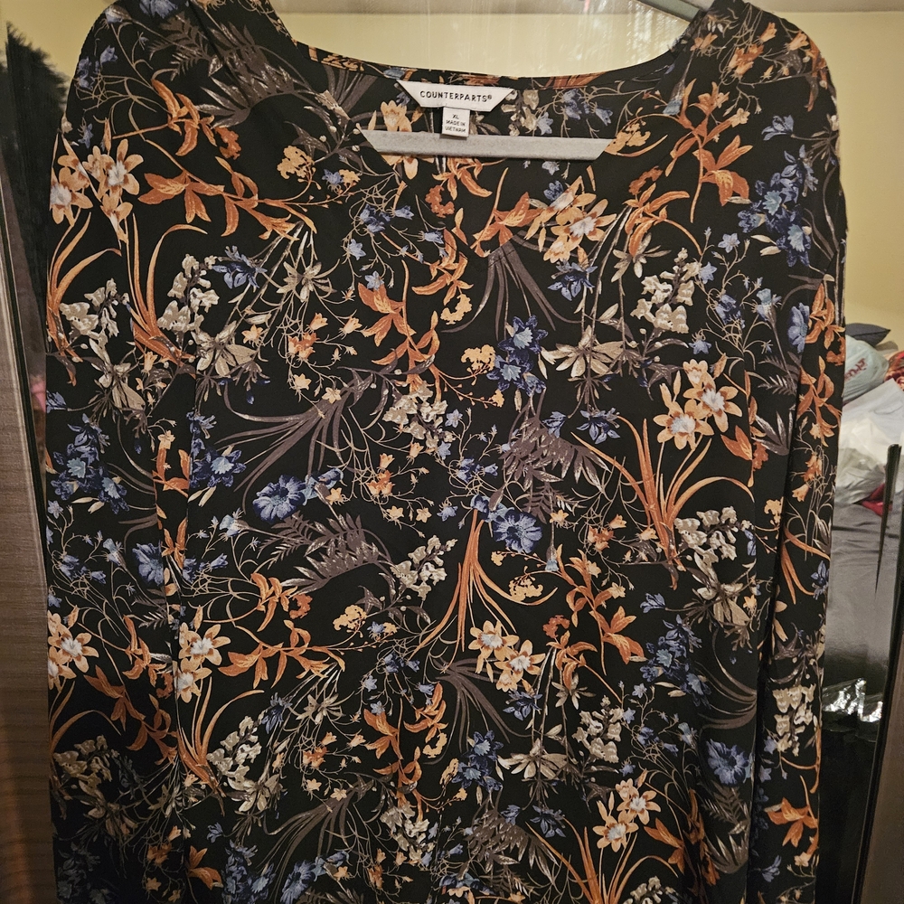 Floral Print Blouse